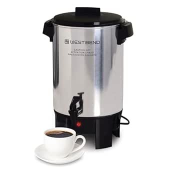 31b5WVx3DdL._SY445_SX342_QL70_ML2_ West Bend Coffee Urn 58030 review 30-cup polished aluminum brewing performance explored