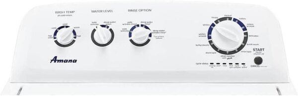 Amana High Efficiency Top Load Washer NTW4519JW review with features and performance insights