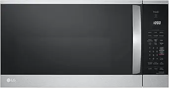 LG MVEM1825F Over-the-Range Microwave Review Aiming for Style and High-Tech Convenience