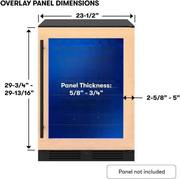 Zephyr Presrv 24 Inch Beverage and Wine Fridge review built-in cooler insights