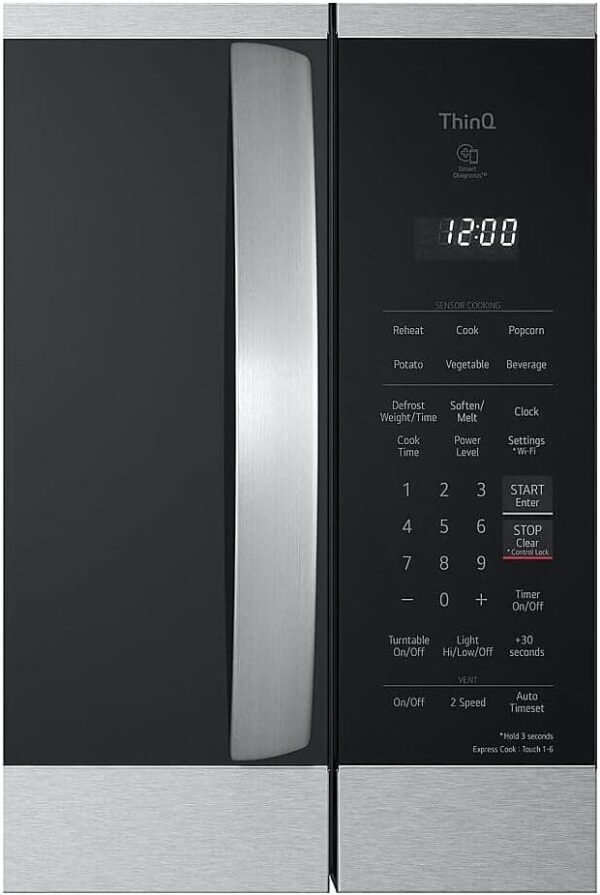 LG MVEM1825F Over-the-Range Microwave Review Aiming for Style and High-Tech Convenience