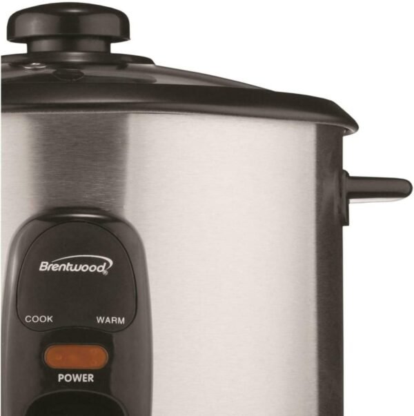 Review of Brentwood Rice Cooker TS-10 5-Cup Stainless Steel Performance and Features