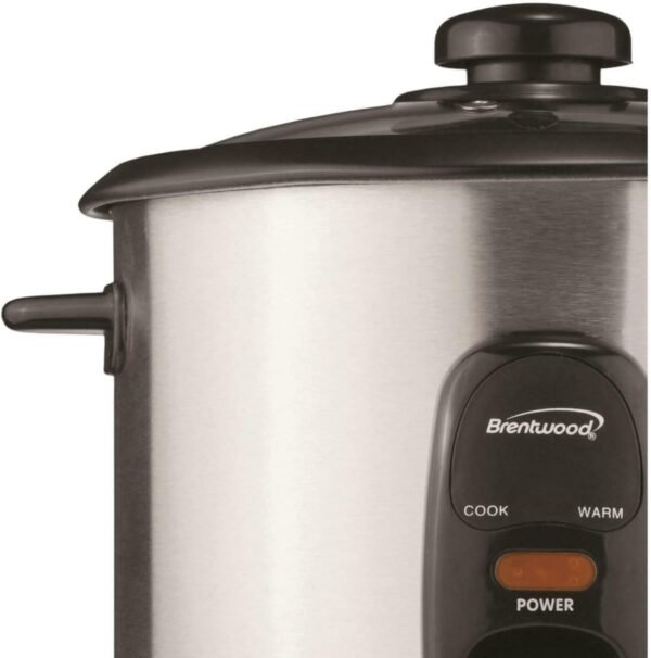 Review of Brentwood Rice Cooker TS-10 5-Cup Stainless Steel Performance and Features