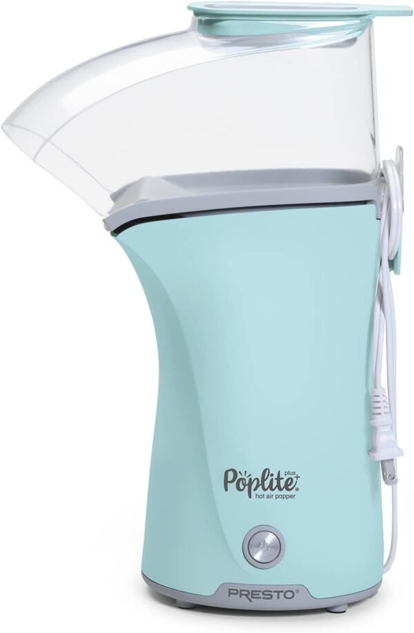 Presto PopLite Plus Hot Air Popcorn Popper review healthier snacking made easy