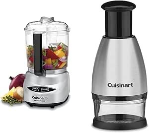 51TA0XNBn-L.__AC_SX300_SY300_QL70_ML2_ Cuisinart Mini Prep Plus Food Processor review 4-Cup Stainless Steel kitchen essential
