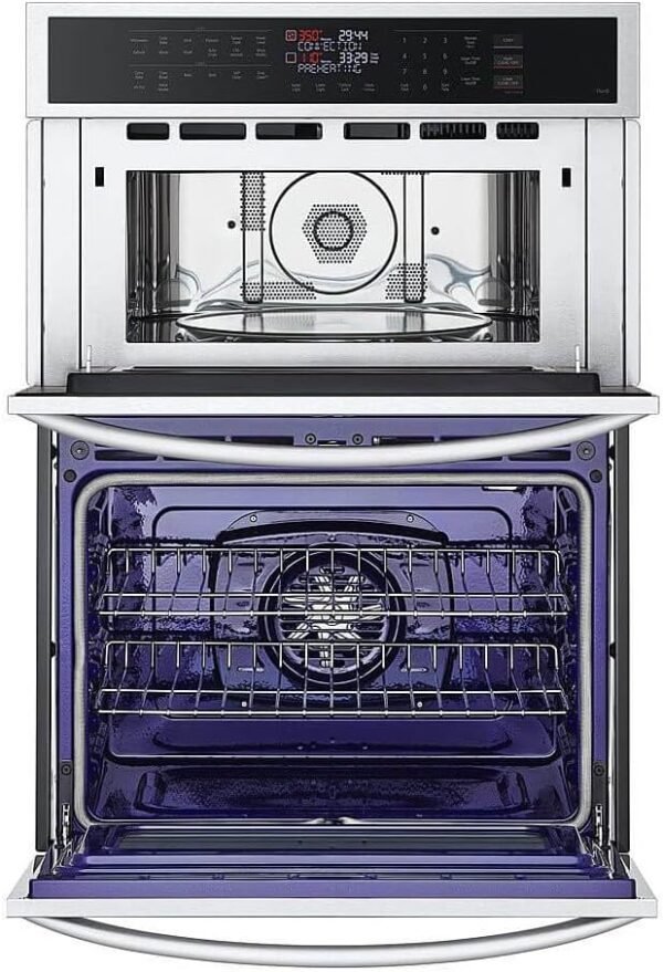 614IdBuVBL._AC_SL1000_-1 LG WCEP6423F Electric Combination Double Wall Oven review smart features and cooking performance