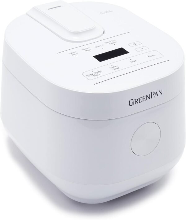 GreenPan Rice Cooker Review Healthy Ceramic Nonstick Compact Design for Perfect Grains