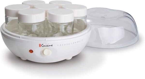 Euro Cuisine YM80 Yogurt Maker review for creamy, probiotic-rich homemade yogurt at home
