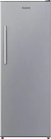 61BZy4efE3S.__AC_SY445_SX342_QL70_FMwebp_ Galanz GLF11US2A16 Upright Convertible Refrigerator Freezer Review Stainless Steel 11 Cu.Ft