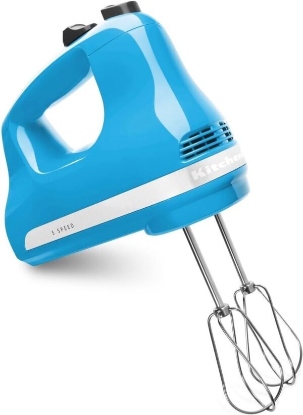 KitchenAid Ultra Power 5-Speed Hand Mixer Review Crystal Blue Performance Tested