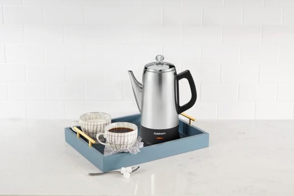 Cuisinart Classic 12 Cup Percolator PRC-12N Stainless Steel Review for Coffee Lovers