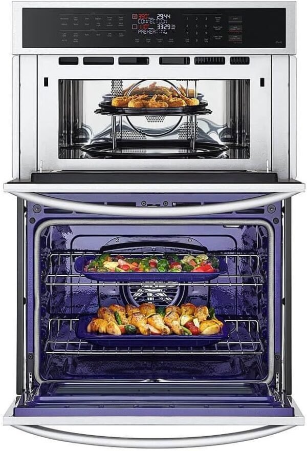 61HH9GUKszL._AC_SL1000_-1 LG WCEP6423F Electric Combination Double Wall Oven review smart features and cooking performance