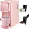 61KZH4qZDL._AC_SY300_SX300_ Mecity Pink Coffee Maker Review Compact 3-in-1 Machine for Home and Travel