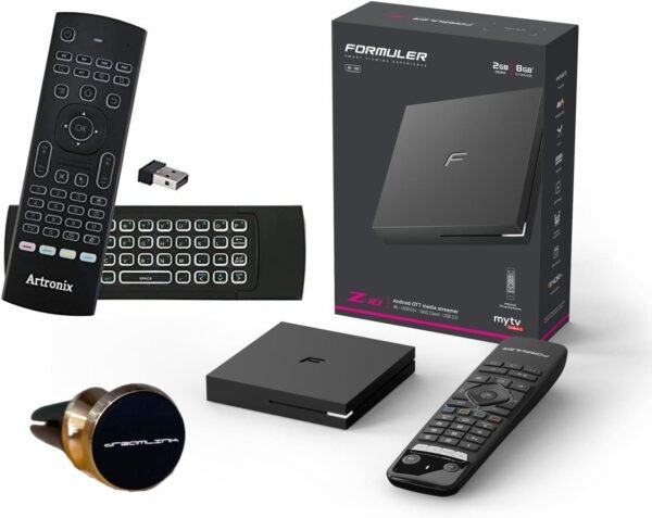 61VsG3N0WTL._AC_SL1405_ Formuler Z10 Streaming Media Player review featuring Android 10 and bonus accessories