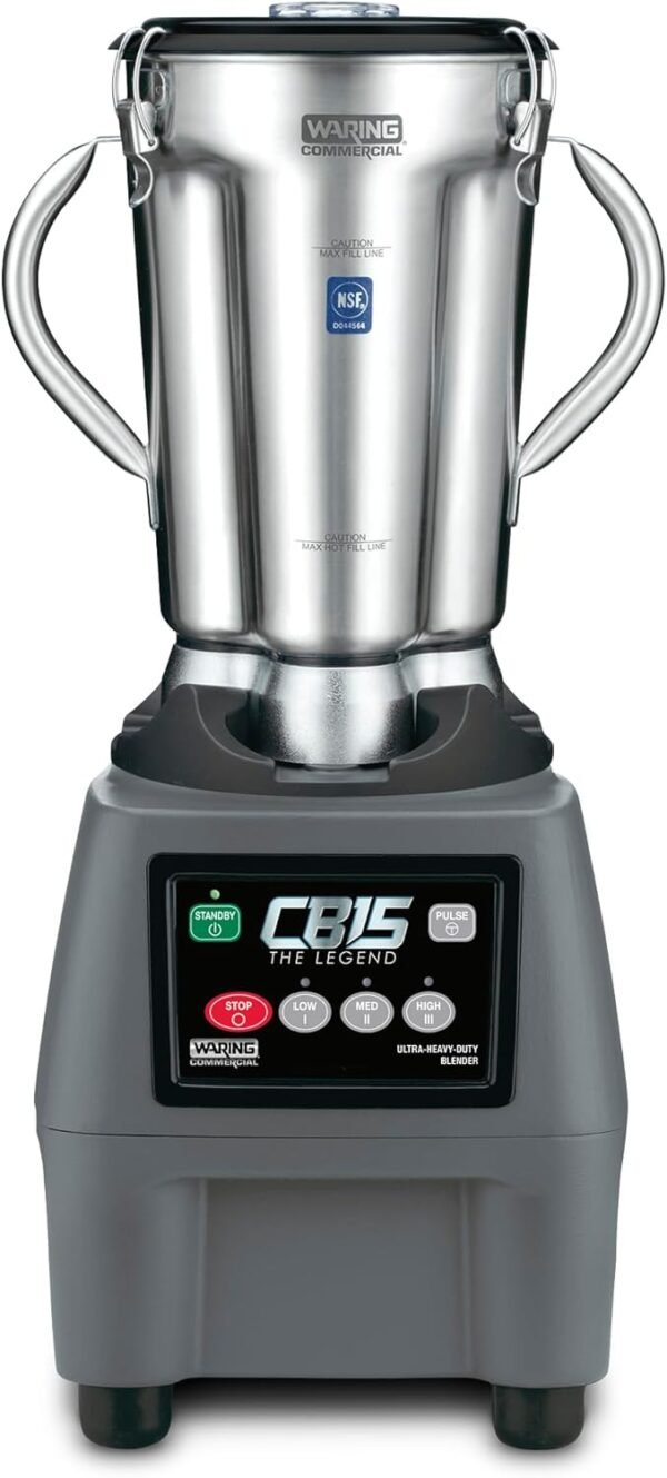 Waring CB15 Blender Review Ultra Heavy Duty Performance for Commercial Kitchens