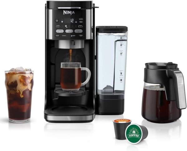 61X5Wr2v9TL._AC_SL1200_ Ninja DualBrew Hot and Iced Coffee Maker review Best for Pods and Grounds
