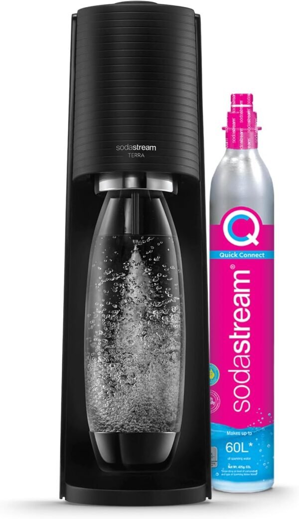 SodaStream Terra Sparkling Water Maker Review Transforming Tap Water into Fizzy Refreshment