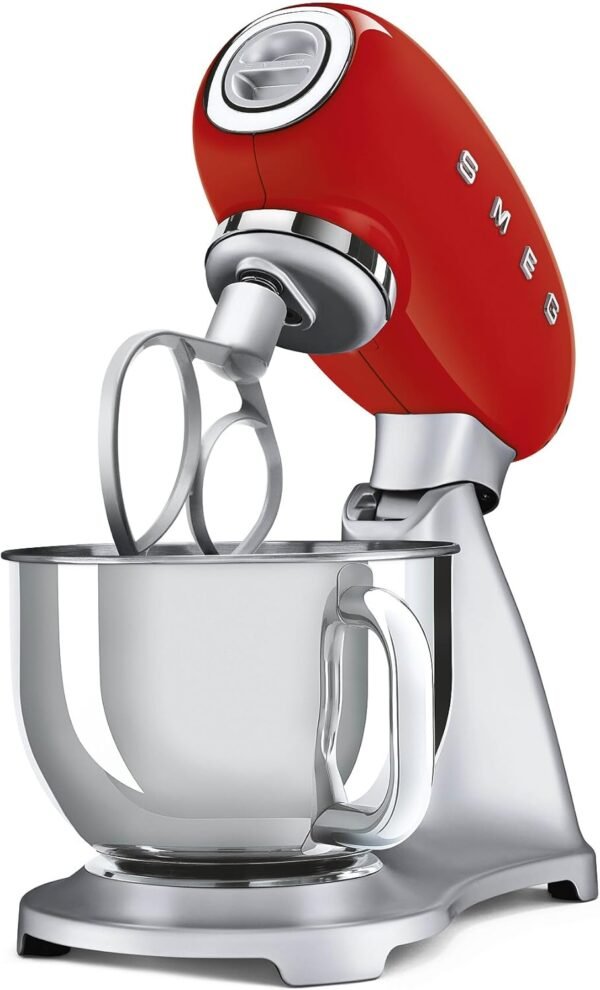 Smeg 50s Retro Stand Mixer Red SMF02RDUS review timeless design meets modern performance