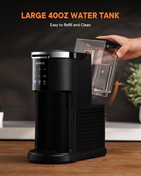 61kScwl6zdL._AC_SL1500_ KIDISLE Single Serve Coffee Maker CM9429D Review Best for Pods and Ground Coffee