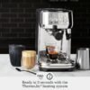 Breville Bambino Plus espresso machine review compact design and rich coffee quality