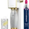 Soda Makers Review SodaStream Art Sparkling Water Maker White Gold CO2 Included