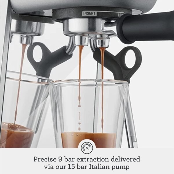 Breville Bambino Plus espresso machine review compact design and rich coffee quality