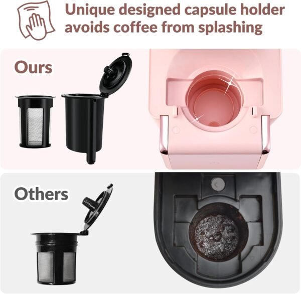 715ozBPEVNL._AC_SL1500_ Mecity Pink Coffee Maker Review Compact 3-in-1 Machine for Home and Travel