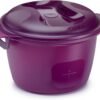 Tupperware Microwave Rice Cooker Review Lightweight Purple 3L Capacity for Perfect Rice