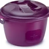 Tupperware Microwave Rice Cooker Review Lightweight Purple 3L Capacity for Perfect Rice