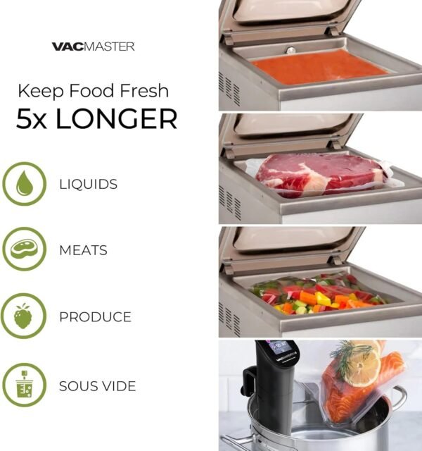 Vacmaster VP230 Chamber Vacuum Sealer review for home and commercial kitchen use
