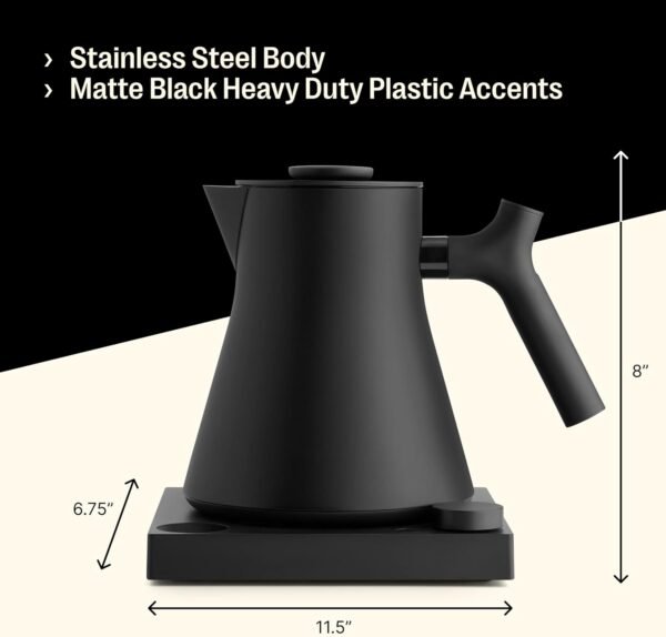 Fellow Stagg EKG Pro Electric Kettle Review Precise Control and Quick Heating