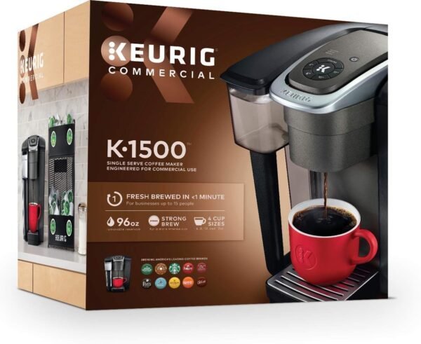71JzjPEF-L._AC_SL1407_ Keurig K1500 Coffee Maker Review Perfect Single-Serve Brewer for Small Businesses