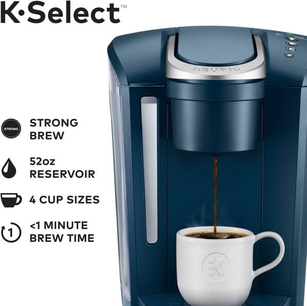71Mxf8nEc-L._AC_SL1500_ Keurig K-Select Coffee Maker Review Quiet Brew and Strength Control Features