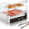 VEVOR Hot Dog Roller 11 Rollers Review Efficient Sausage Grill with Bun Warmer