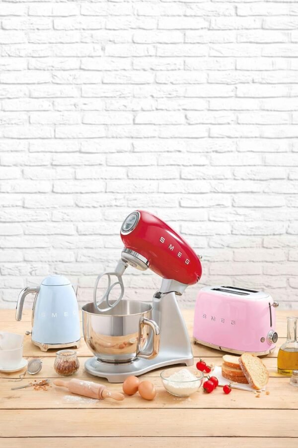 Smeg 50s Retro Stand Mixer Red SMF02RDUS review timeless design meets modern performance