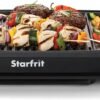 Review of Starfrit The Rock Indoor Smokeless Electric BBQ Grill for Home Cooking