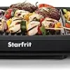 Review of Starfrit The Rock Indoor Smokeless Electric BBQ Grill for Home Cooking