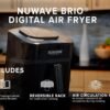 Nuwave Brio 7-in-1 Air Fryer Oven review with versatile cooking features