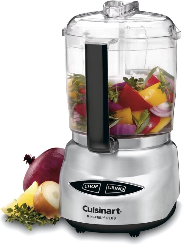 Cuisinart Mini Prep Plus Food Processor review 4-Cup Stainless Steel kitchen essential