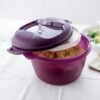 Tupperware Microwave Rice Cooker Review Lightweight Purple 3L Capacity for Perfect Rice