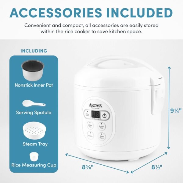 71lh7SrK8nL._AC_SL1500_ Comprehensive review of AROMA ARC-914D digital rice cooker and food steamer