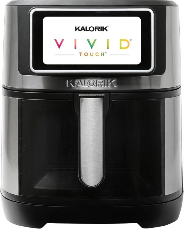 Kalorik Air Fryer Review 7 Quart Vivid Touch Series with 200 Presets