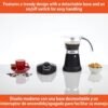 Imusa Electric Espresso Maker Review 6 or 3 Cup Black Coffee Maker