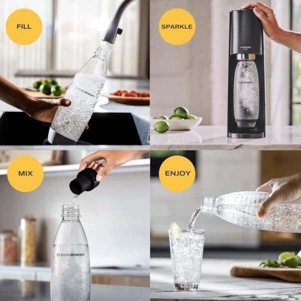 SodaStream Terra Sparkling Water Maker Review Transforming Tap Water into Fizzy Refreshment