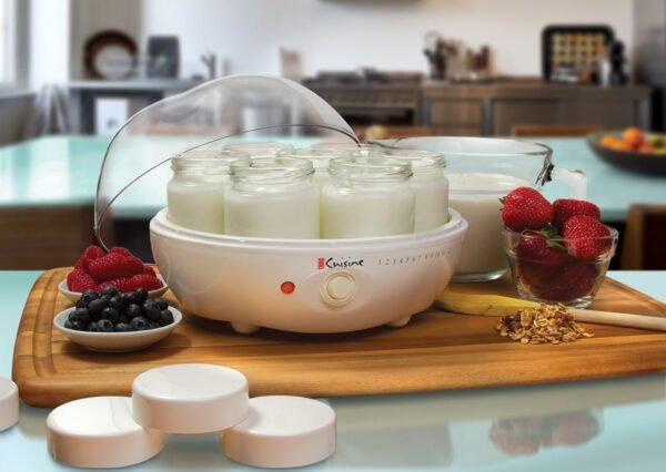 Euro Cuisine YM80 Yogurt Maker review for creamy, probiotic-rich homemade yogurt at home
