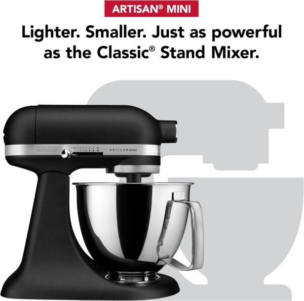KitchenAid Artisan Mini 3.5 Quart Stand Mixer review Compact and Powerful