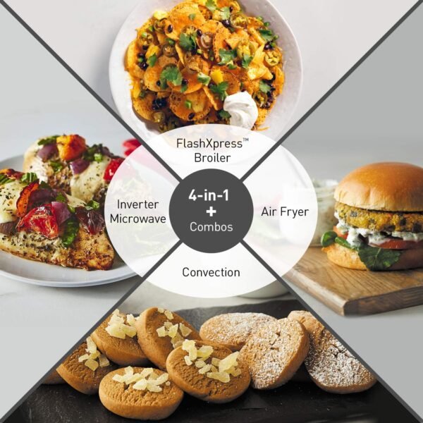 81J3682yL4L._AC_SL1500_ Panasonic HomeChef 4-in-1 Microwave Oven Review Versatile Cooking with Air Fryer and Convection