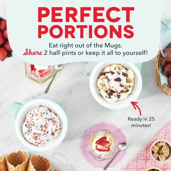 DASH My Mug Ice Cream Maker review compact design for homemade frozen treats