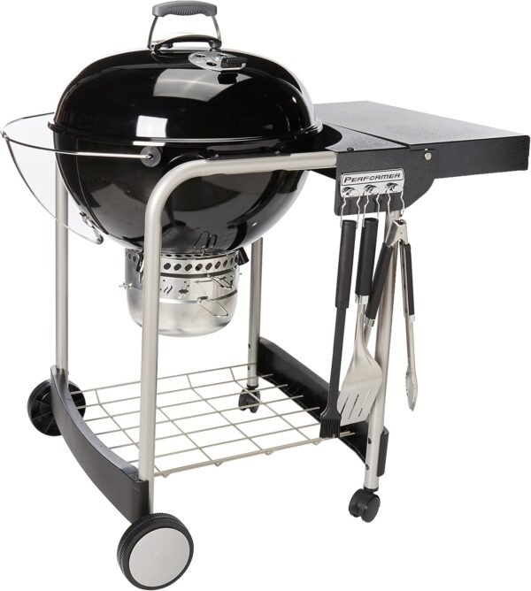 81QBpayMXnL._AC_SL1500_ Weber Performer Charcoal Grill 22-Inch Black review with features and performance insights