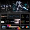 Hisense QD7 Series 100-Inch QLED 4K Smart TV review for gamers and movie lovers